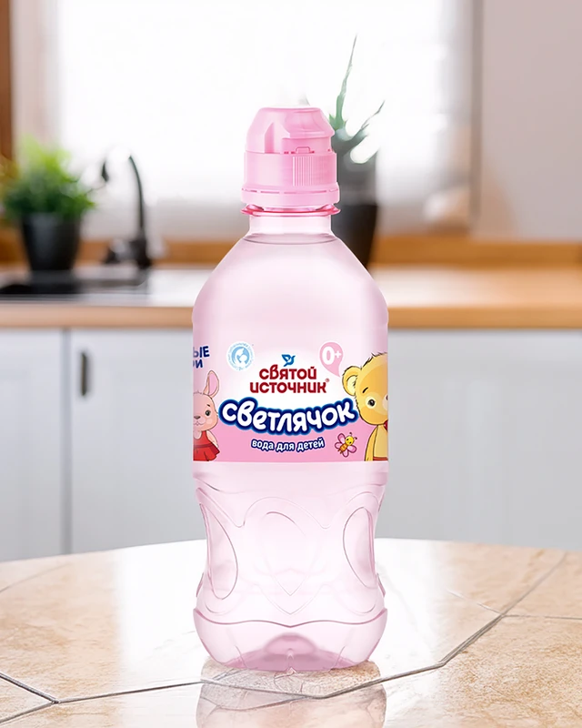 Вода питьевая "Светлячок", Святой Источник, негазированная, 0,33 л