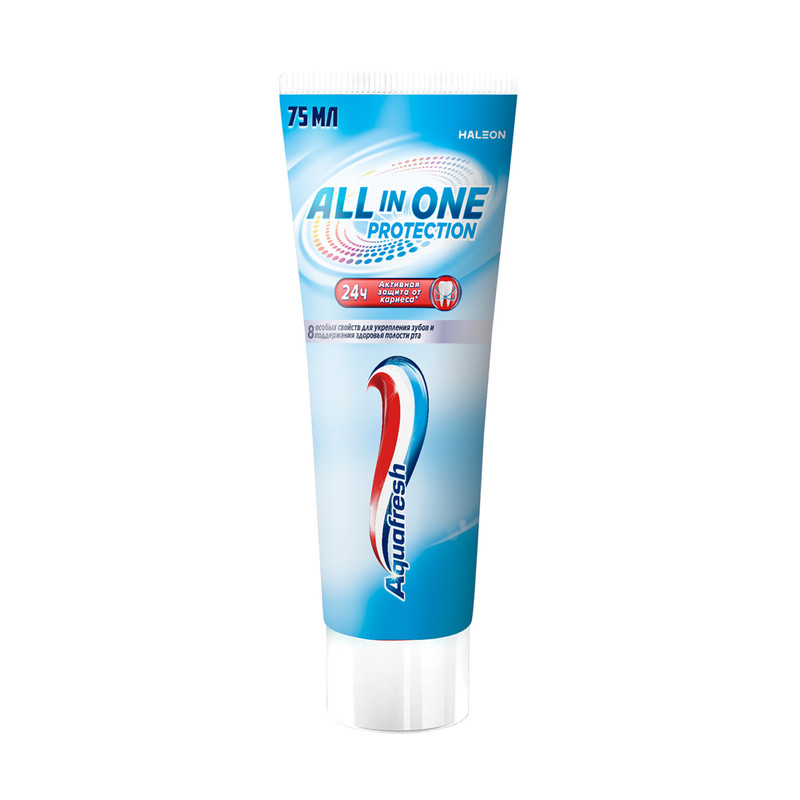 Зубная паста "All In One Protection", Aquafresh, 75 мл