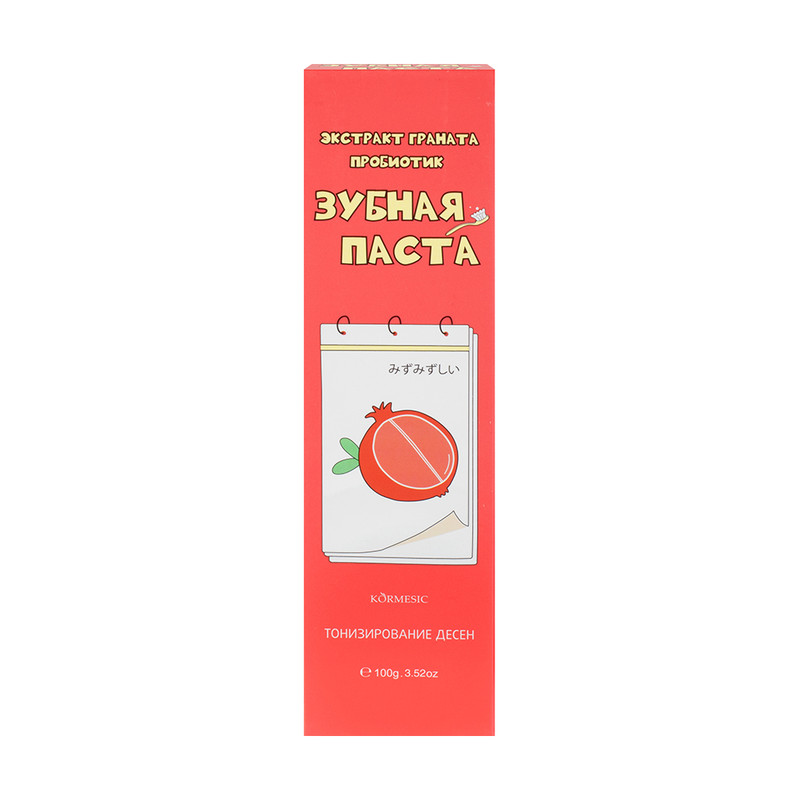 Зубная паста, KORMESIC, 100 г, в ассортименте