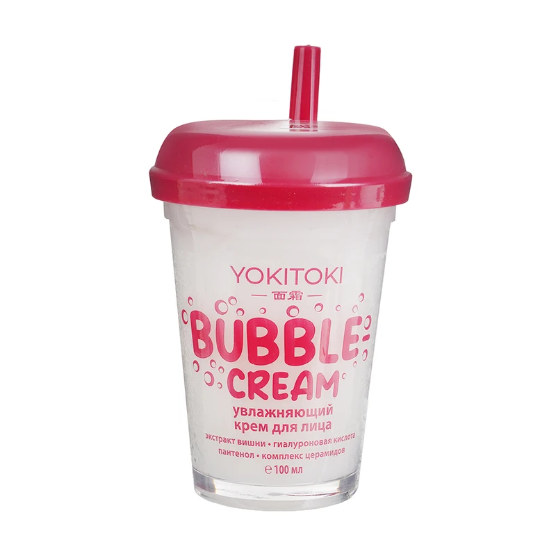 Крем для лица "Bubble Cream", YOKITOKI, 100 мл, в ассортименте