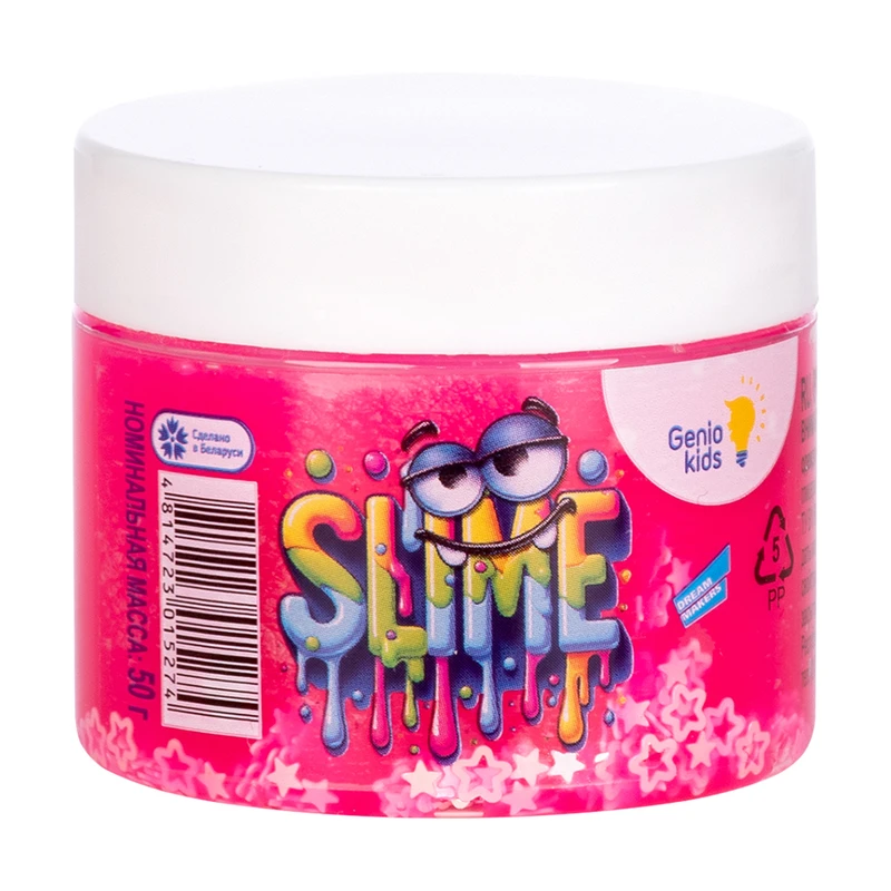 Игрушка-антистресс "Мялка-жмялка", GENIO KIDS-ART, 50 г, в ассортименте