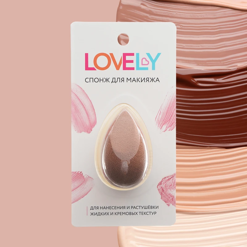 Спонж для макияжа, Lovely, в ассортименте