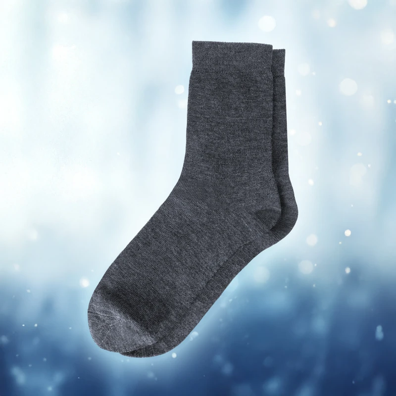 Носки утеплённые, Azhur-Wool, 70% шерсть мериноса, в ассортименте