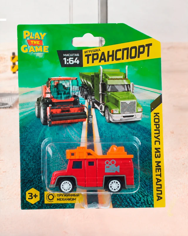 Игрушка "Транспорт 1:64", Play the Game, в ассортименте