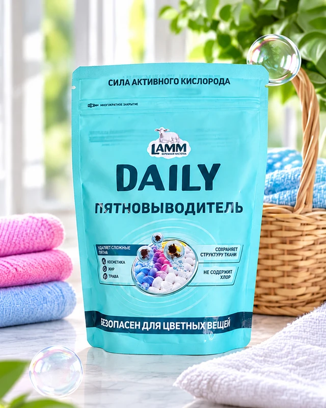 Пятновыводитель, LAMM DAILY, 400 г
