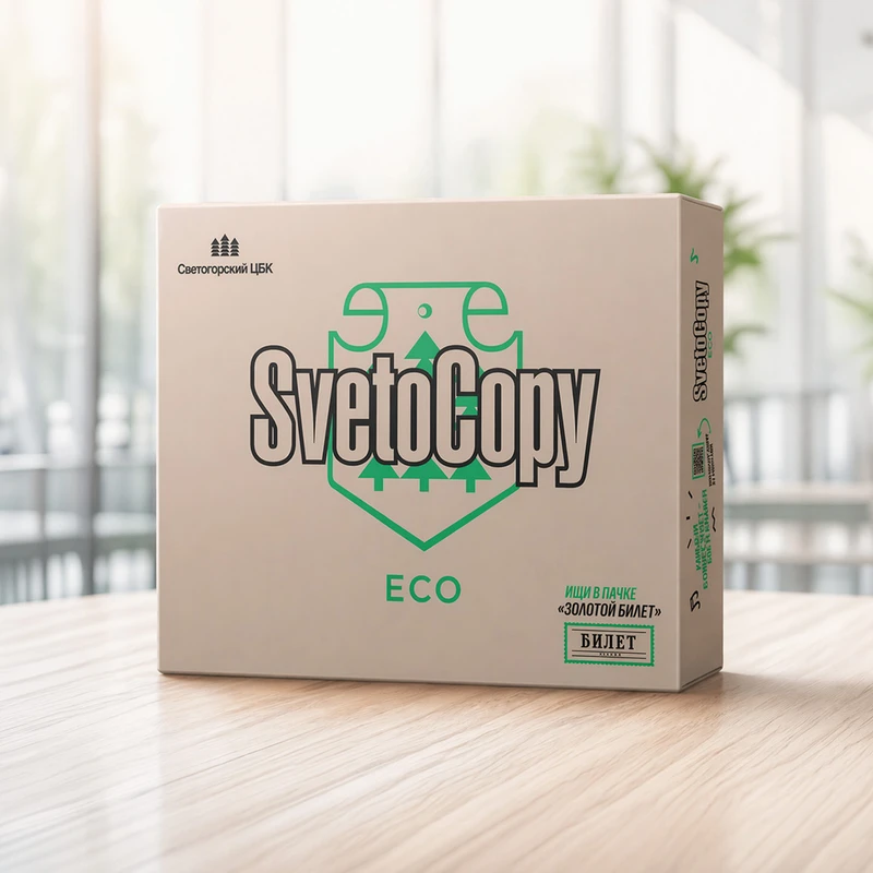 Бумага офисная "Eco", SvetoCopy, А4, 500 л