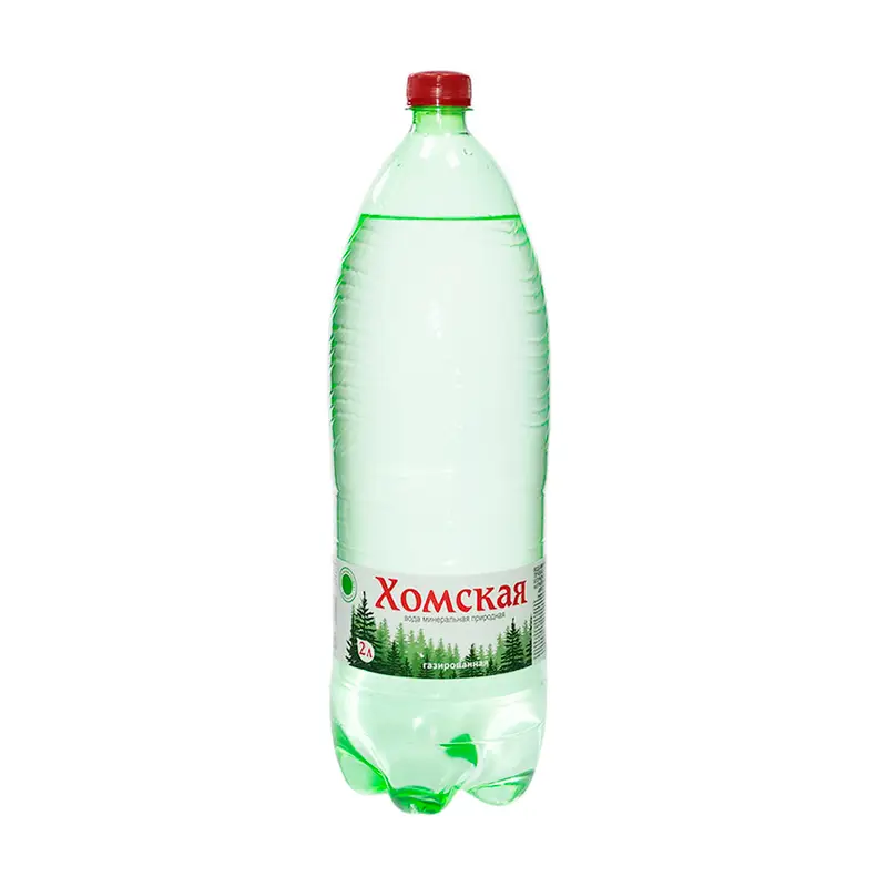 Минеральная вода, Хомская, газированная, 2 л
