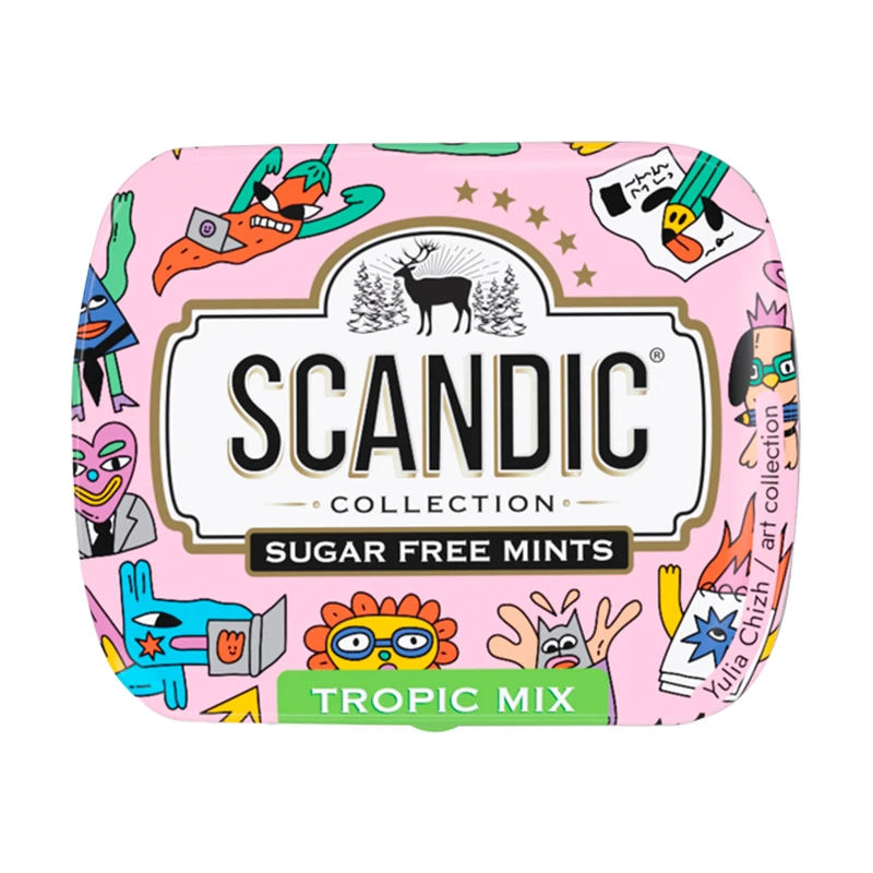Конфеты, SCANDIC, 14 г, в ассортименте