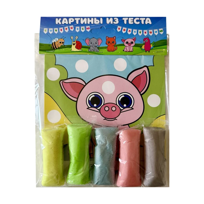 Тесто для лепки "Картины из теста", Граф Жираф, 150 г