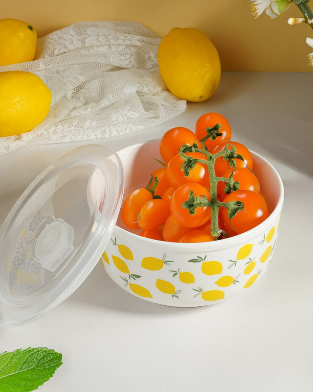 Салатник с крышкой, O’Kitchen, 890 мл, в ассортименте