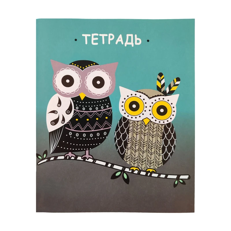 Тетрадь, 96 листов, клетка, в ассортименте