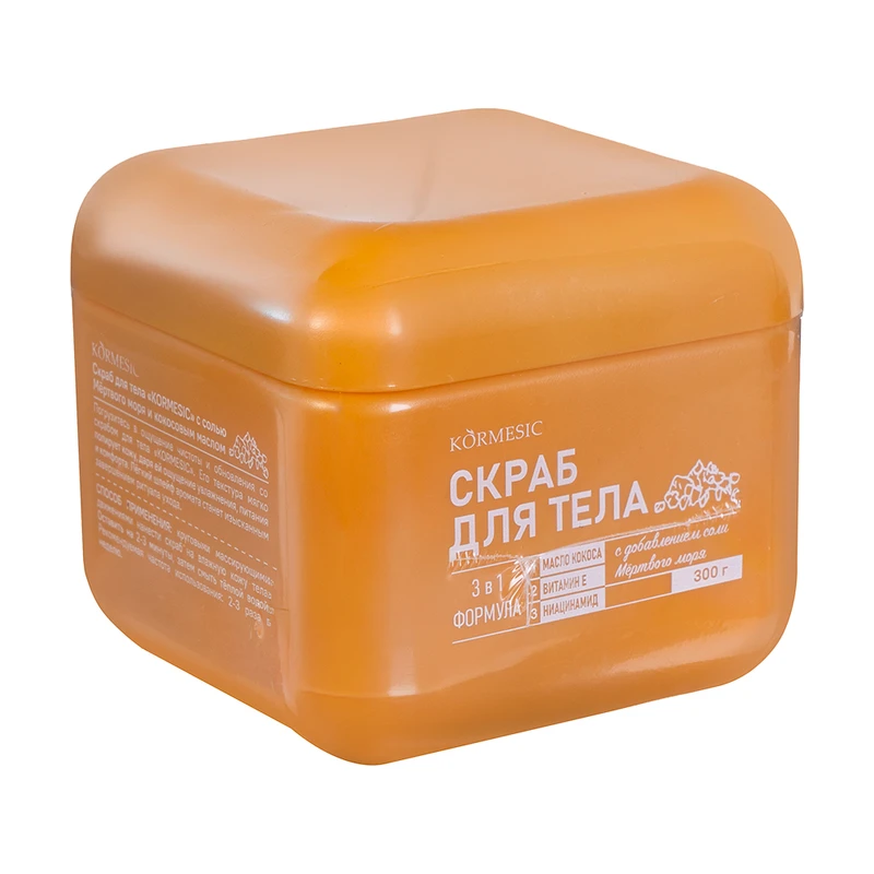 Скраб для тела, KORMESIC, 300 г, в ассортименте