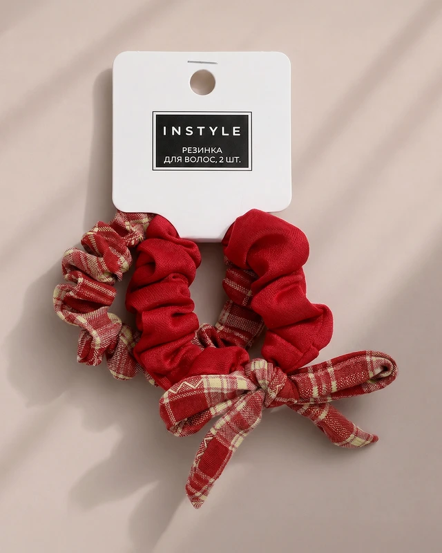 Резинка для волос, INSTYLE, 2 шт., в ассортименте