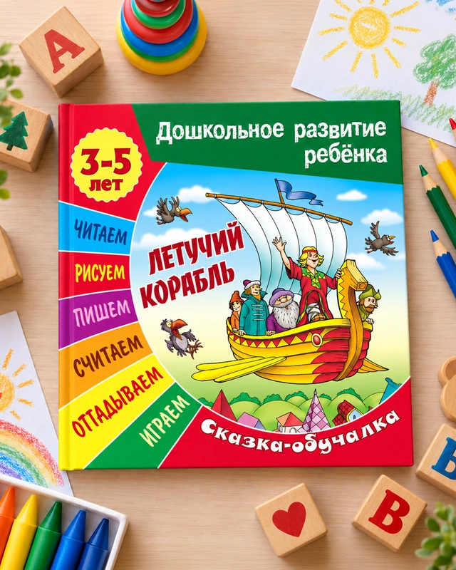 Сказка-обучалка "Дошкольное развитие ребёнка", в ассортименте