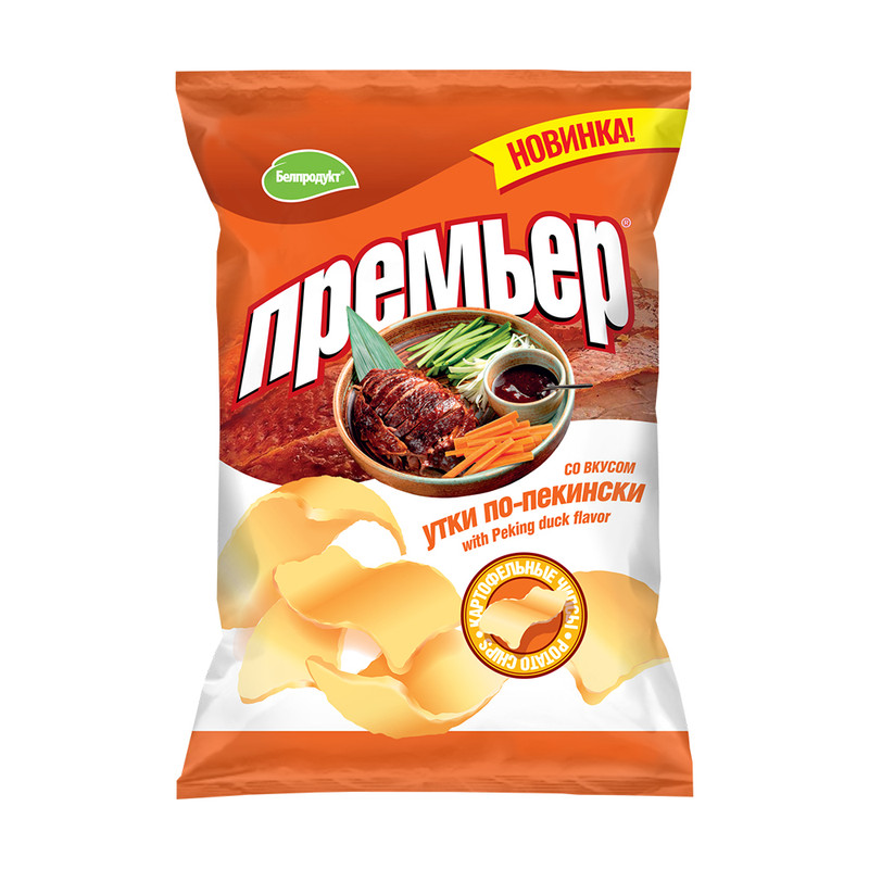 Чипсы картофельные, Премьер, 70 г, в ассортименте