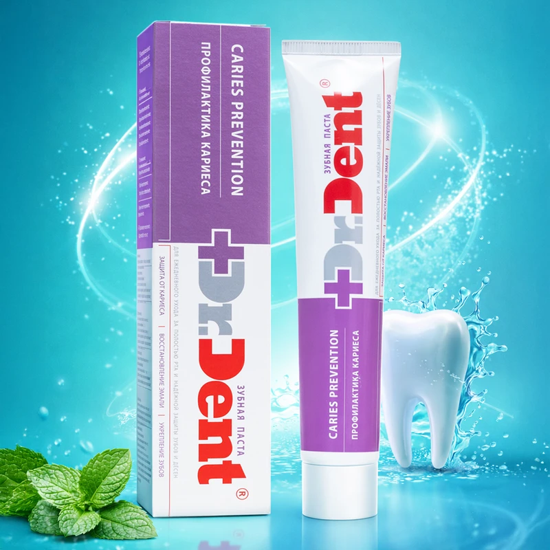 Зубная паста, Dr. Dent, 100 г, в ассортименте