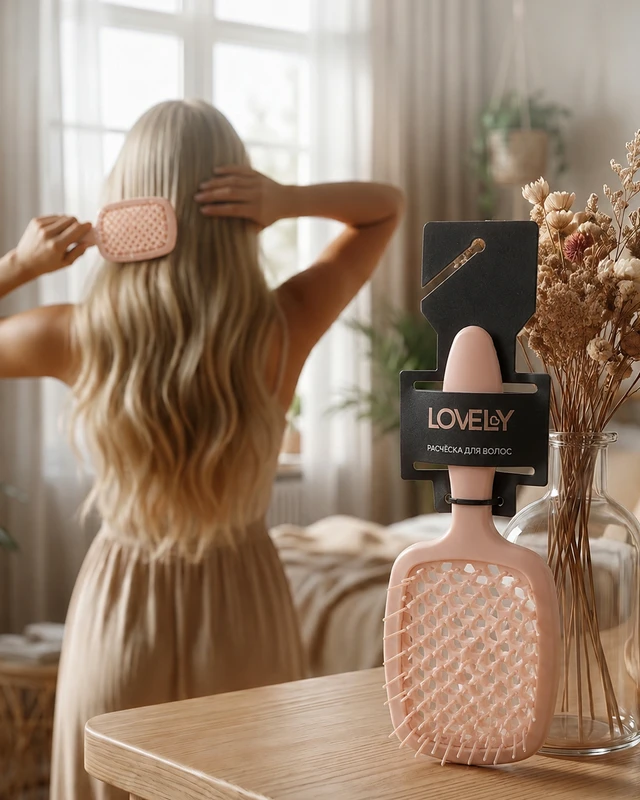 Расчёска для волос, Lovely, в ассортименте