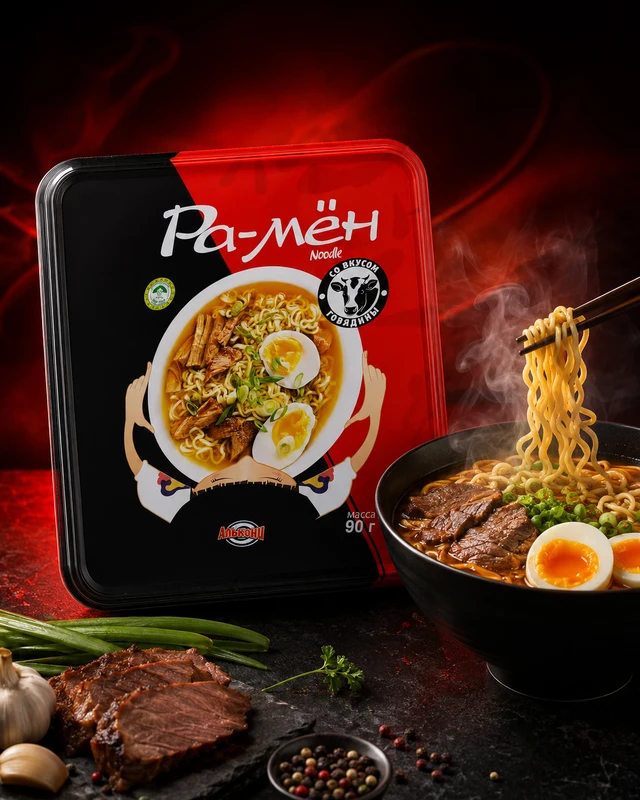 Лапша быстрого приготовления "Ра-мён", Алькони, 90 г, в ассортименте