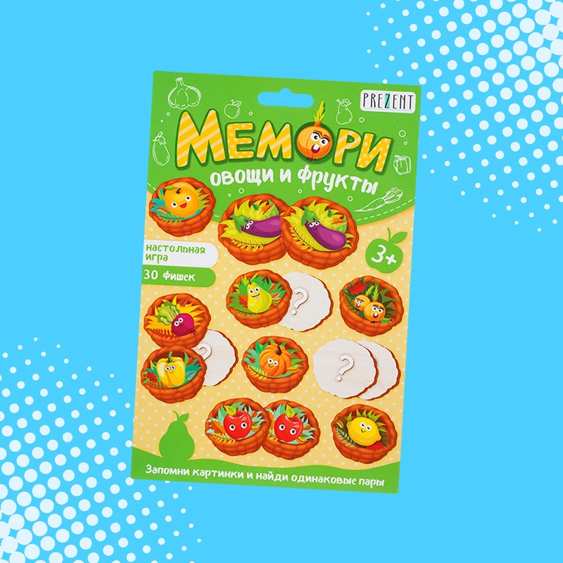 Настольная игра "Мемори", в ассортименте