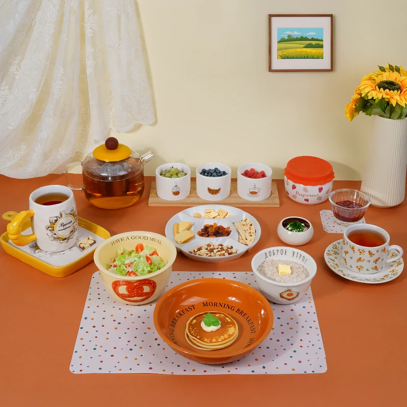 Набор термосалфеток и подставок под чашку, O'Kitchen, 12 шт., в ассортименте