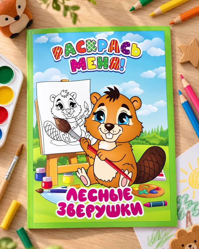 Раскраска, A5, в ассортименте