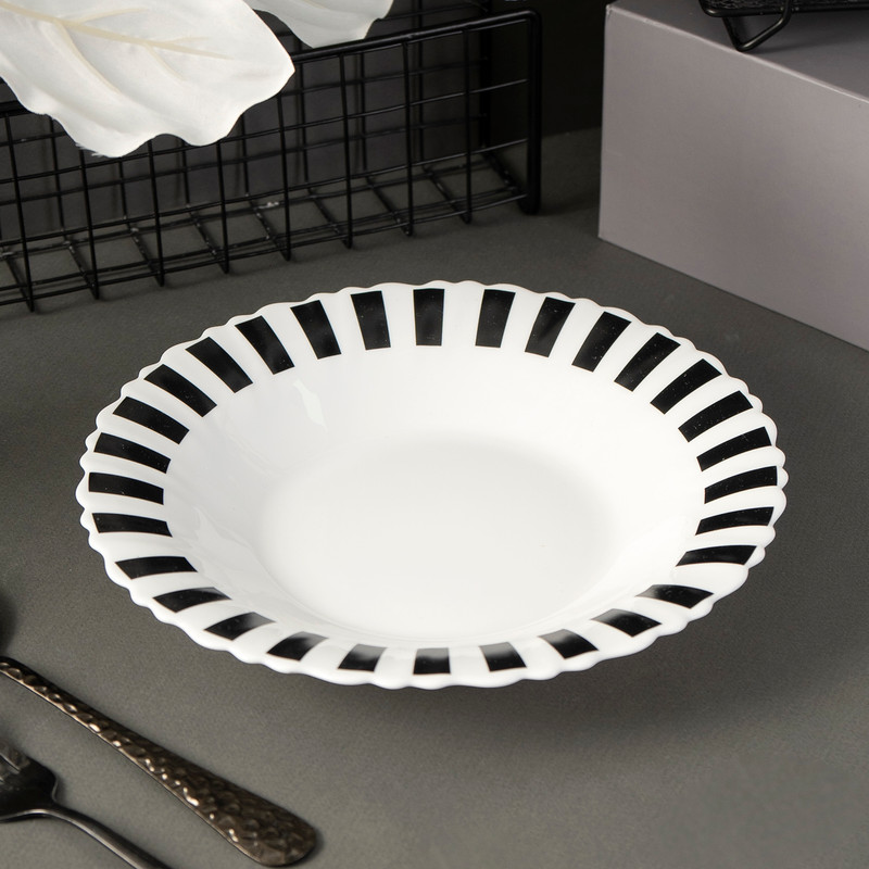 Тарелка глубокая, O'Kitchen, 390 мл, в ассортименте