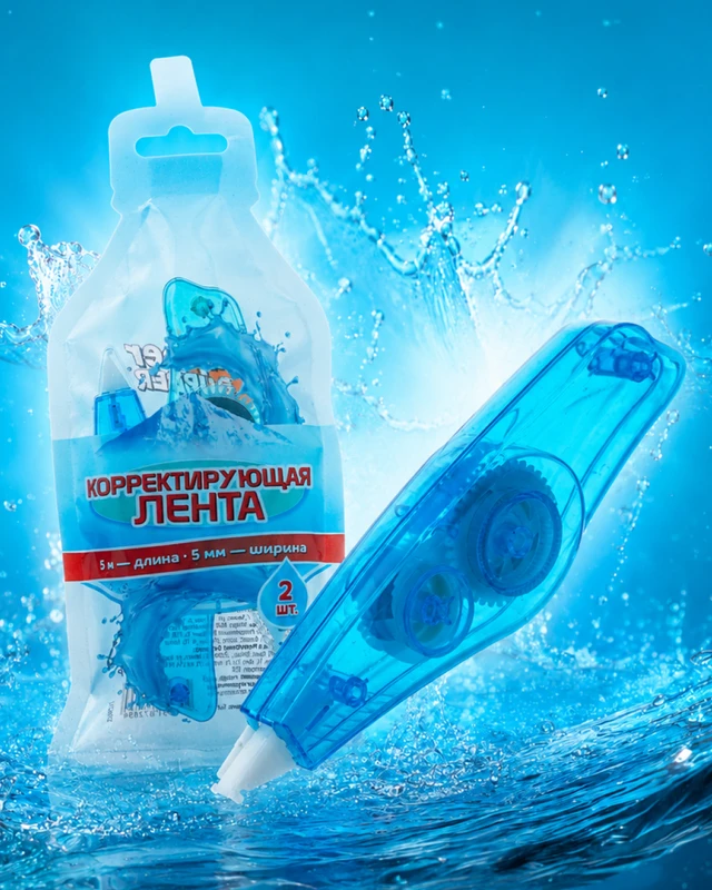 Корректирующая лента, Hupper Dupper, 5 мм х 6 м, в ассортименте
