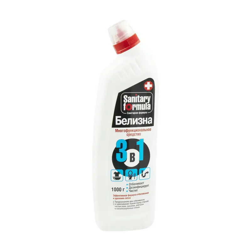Чистящее средство "Sanitary Formula Белизна", 3 в 1, 1000 г