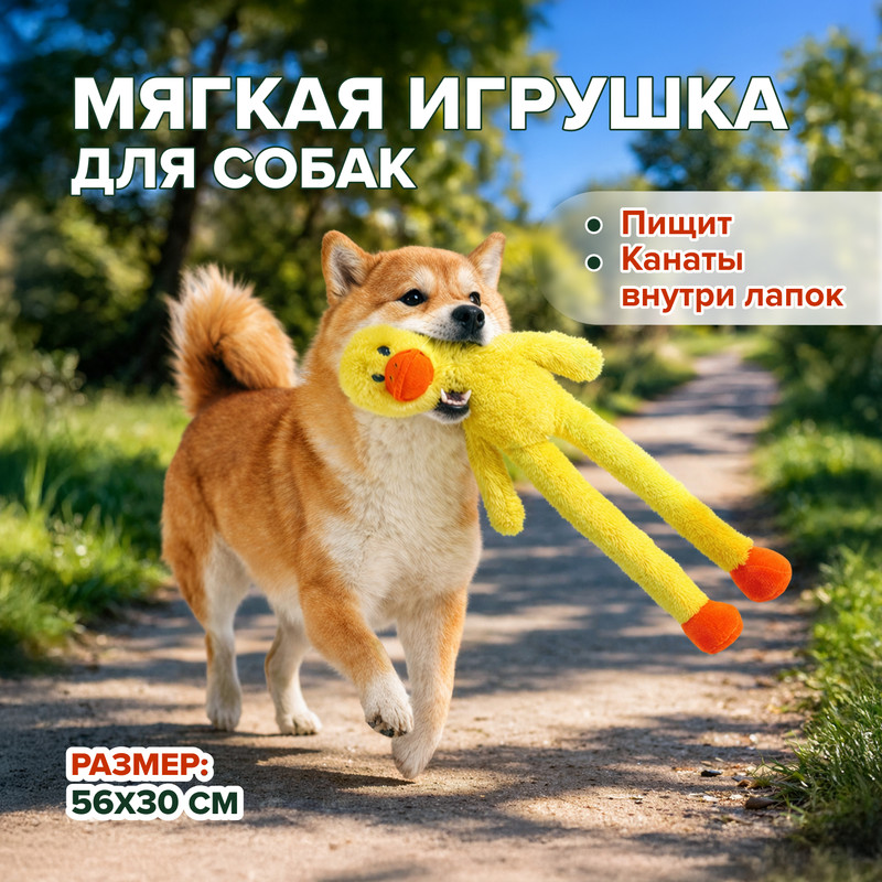 Мягкая игрушка для собак, Pet Club, в ассортименте