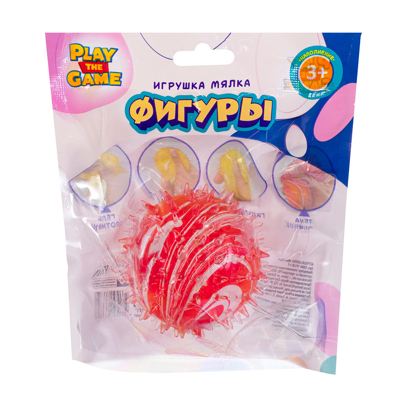 Игрушка мялка "Фигуры", в ассортименте