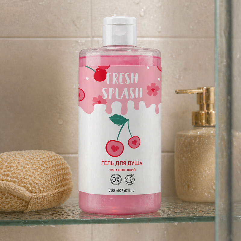 Гель для душа, FRESH SPLASH, 700 мл, в ассортименте