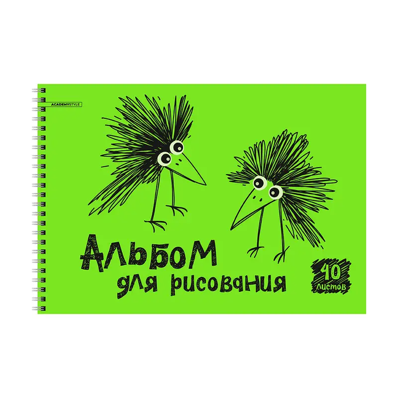 Альбом, 40 листов, в ассортименте