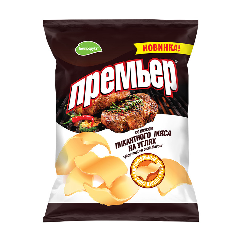 Чипсы картофельные, Премьер, 70 г, в ассортименте