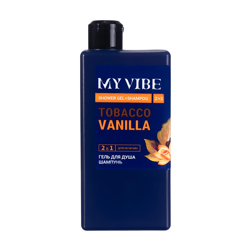 Гель для душа + шампунь для мужчин 2 в 1 "My Vibe", 400 мл, в ассортименте