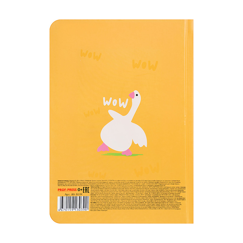 Записная книжка, А5, 80 листов