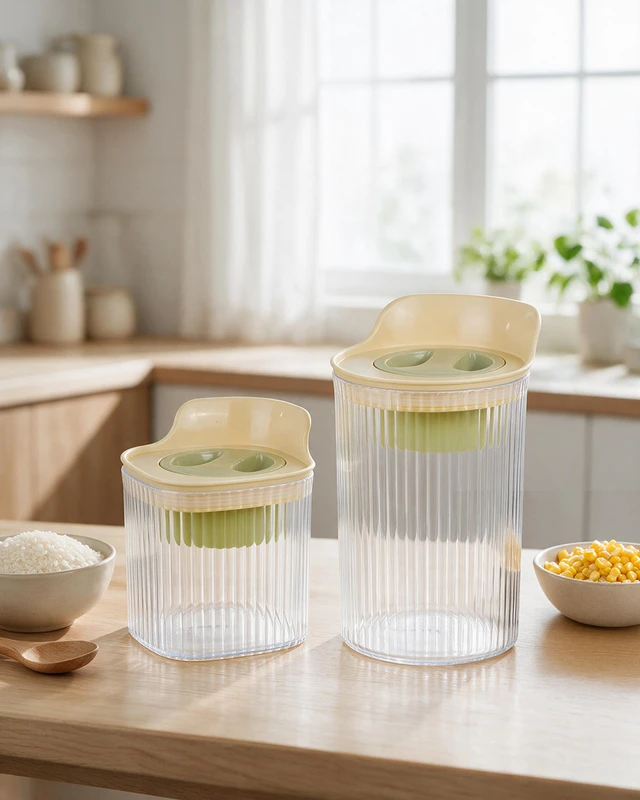 Банка с дозатором, O'Kitchen, 600 мл, в ассортименте