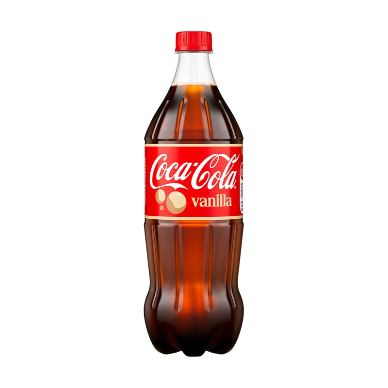 Напиток сильногазированный "Vanilla", Coca Cola, со вкусом ванили, 1 л