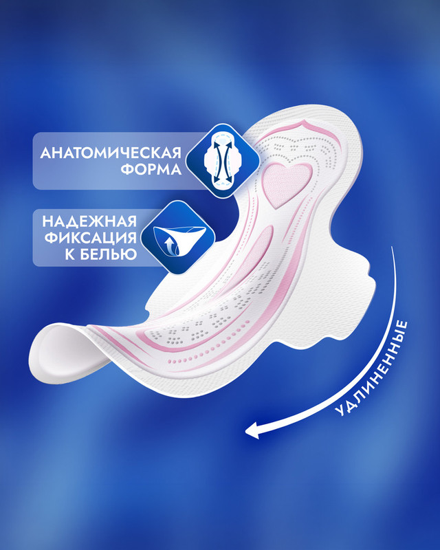 Прокладки "Ultra night", Libretta, 16 шт.