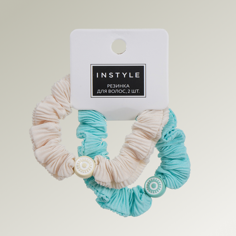 Резинка для волос, INSTYLE, 2 шт., в ассортименте