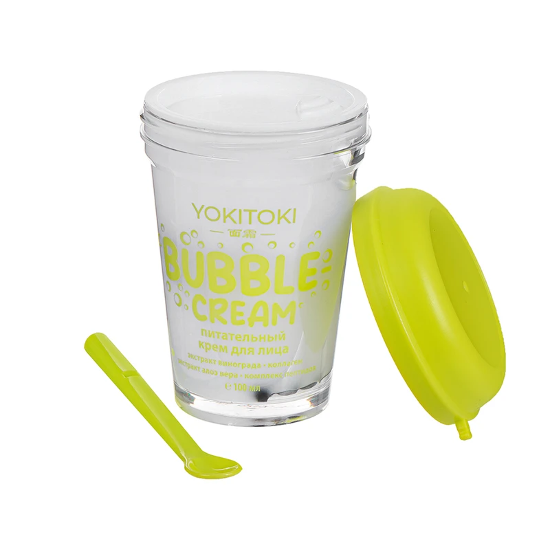 Крем для лица "Bubble Cream", YOKITOKI, 100 мл, в ассортименте