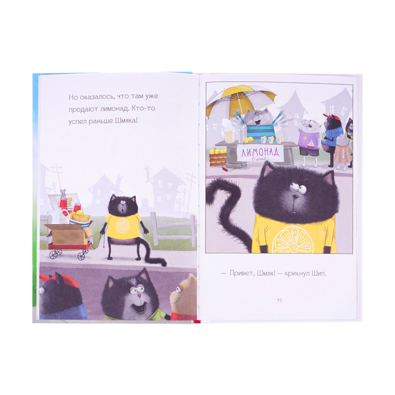 Серия книг "Котёнок Шмяк"