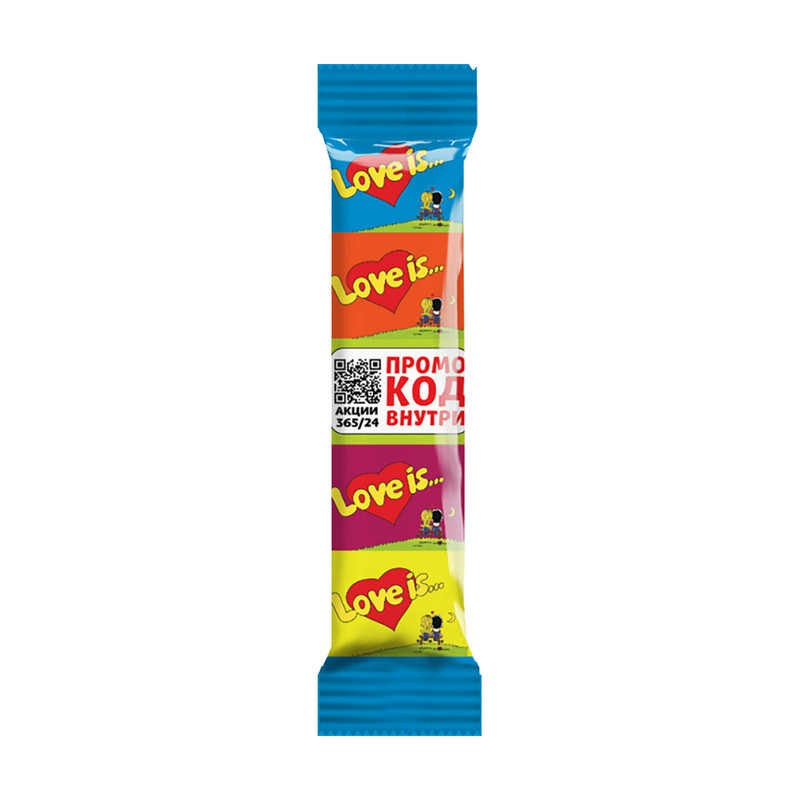 Резинка жевательная, Love is, 21 г