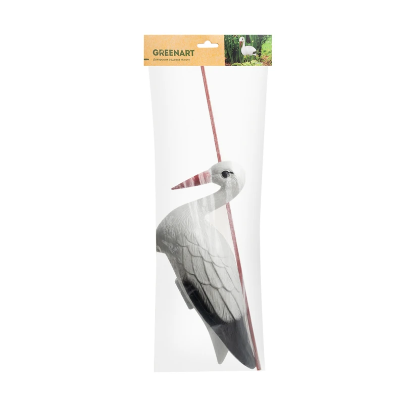 Декорация садовая "Аист", GreenArt, 60 см