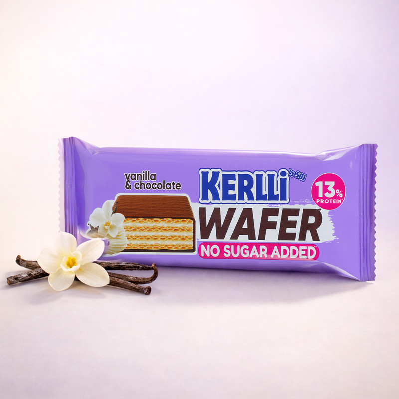 Батончик вафельный, Kerlli, 45 г, в ассортименте