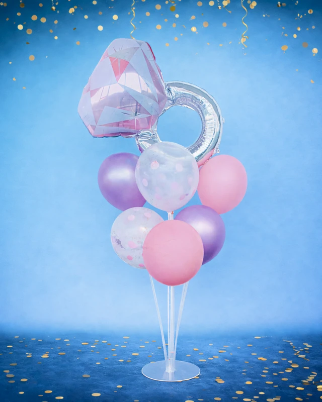 Декорация из 7 шаров на подставке, Party, в ассортименте