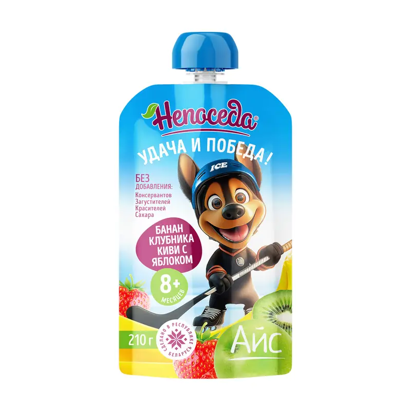 Пюре для детского питания, Непоседа, 210 г, в ассортименте