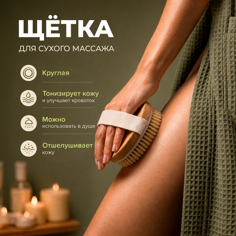 Щётка для массажа