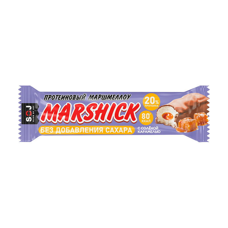 Батончик протеиновый, Marshick SOJ, 30 г, в ассортименте