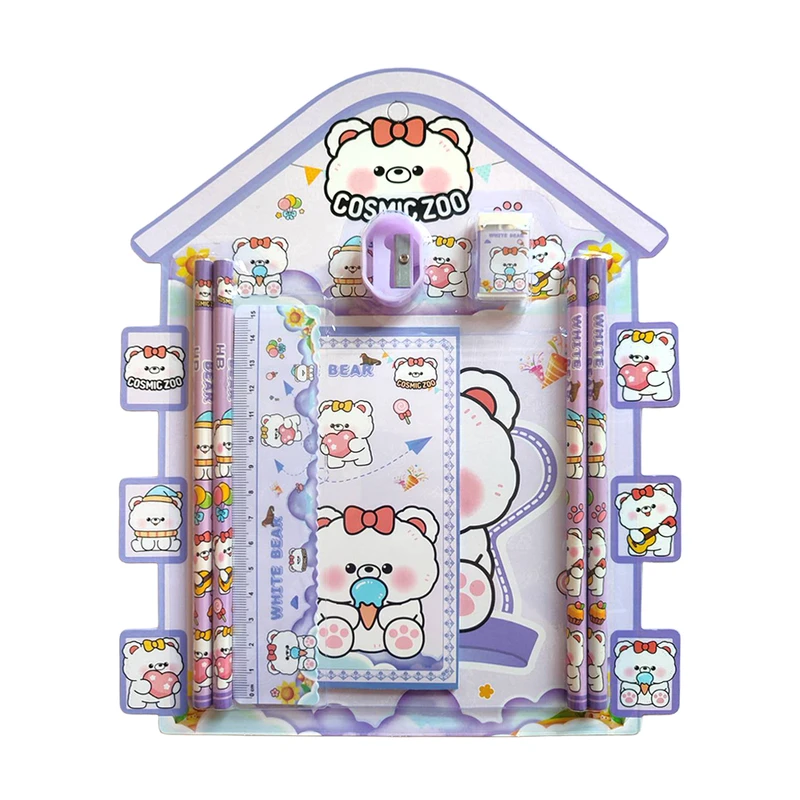 Набор канцелярский "Cosmic Zoo", в ассортименте