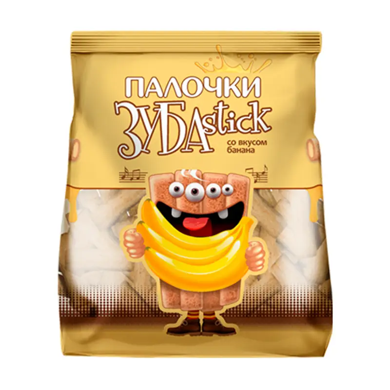 Кукурузные палочки с начинкой "ЗУБАstick", 140 г, в ассортименте